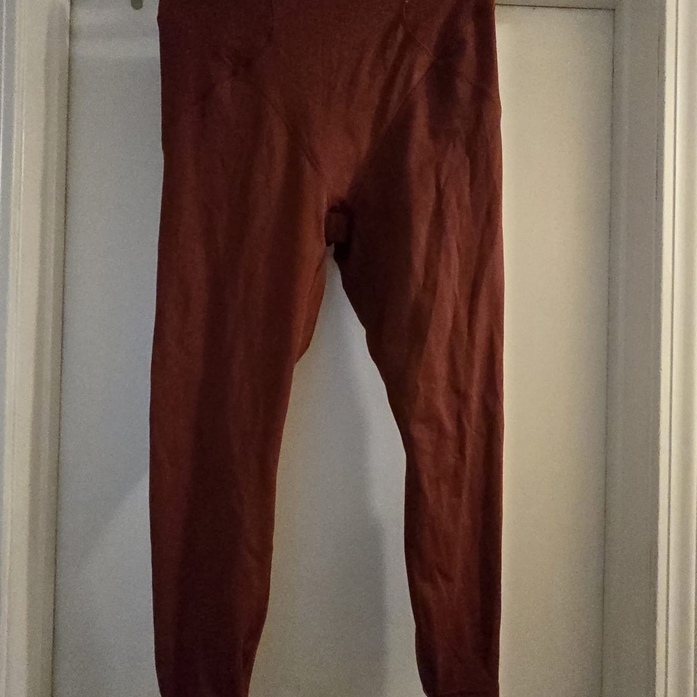 Savage x Fenty Maroon Leggings